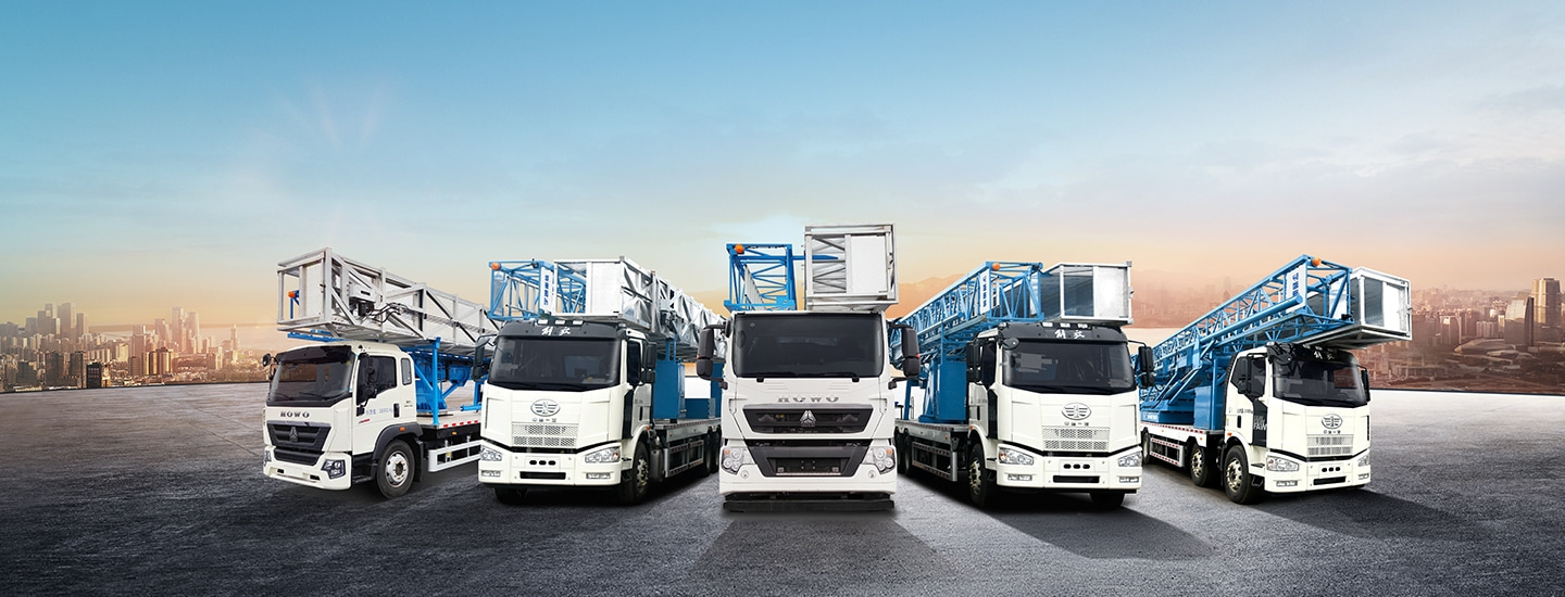 荣耀款3桥23米桁架式桥梁检测车